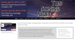 Desktop Screenshot of jamesonsingers.org